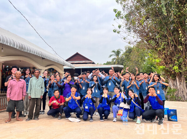 지난 1월 23일 네오의 마을순회봉사팀이 시엠립 봉사 중 찍은 사진. 사진제공 배유미씨