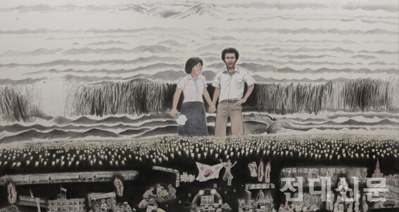 하성흡 작가의 그림. 