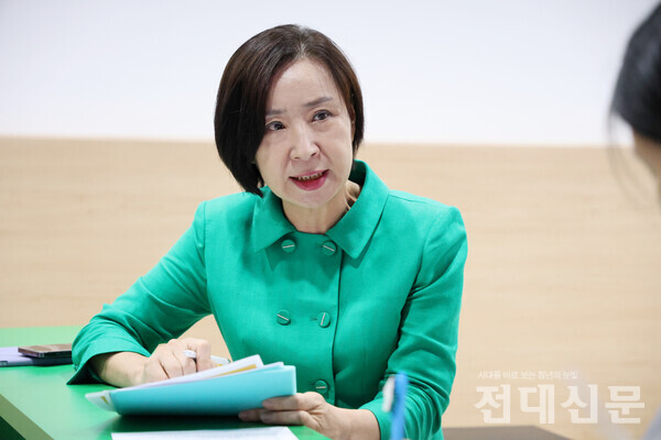 기호 3번 한은미 후보.